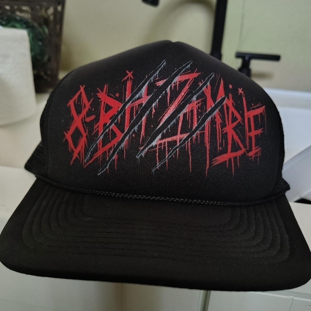 Vintage Nintendo Power Glove X Freddy Krueger Trucker Hat